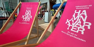 Showroomet på Hangövägen 15 i Värtahamnen