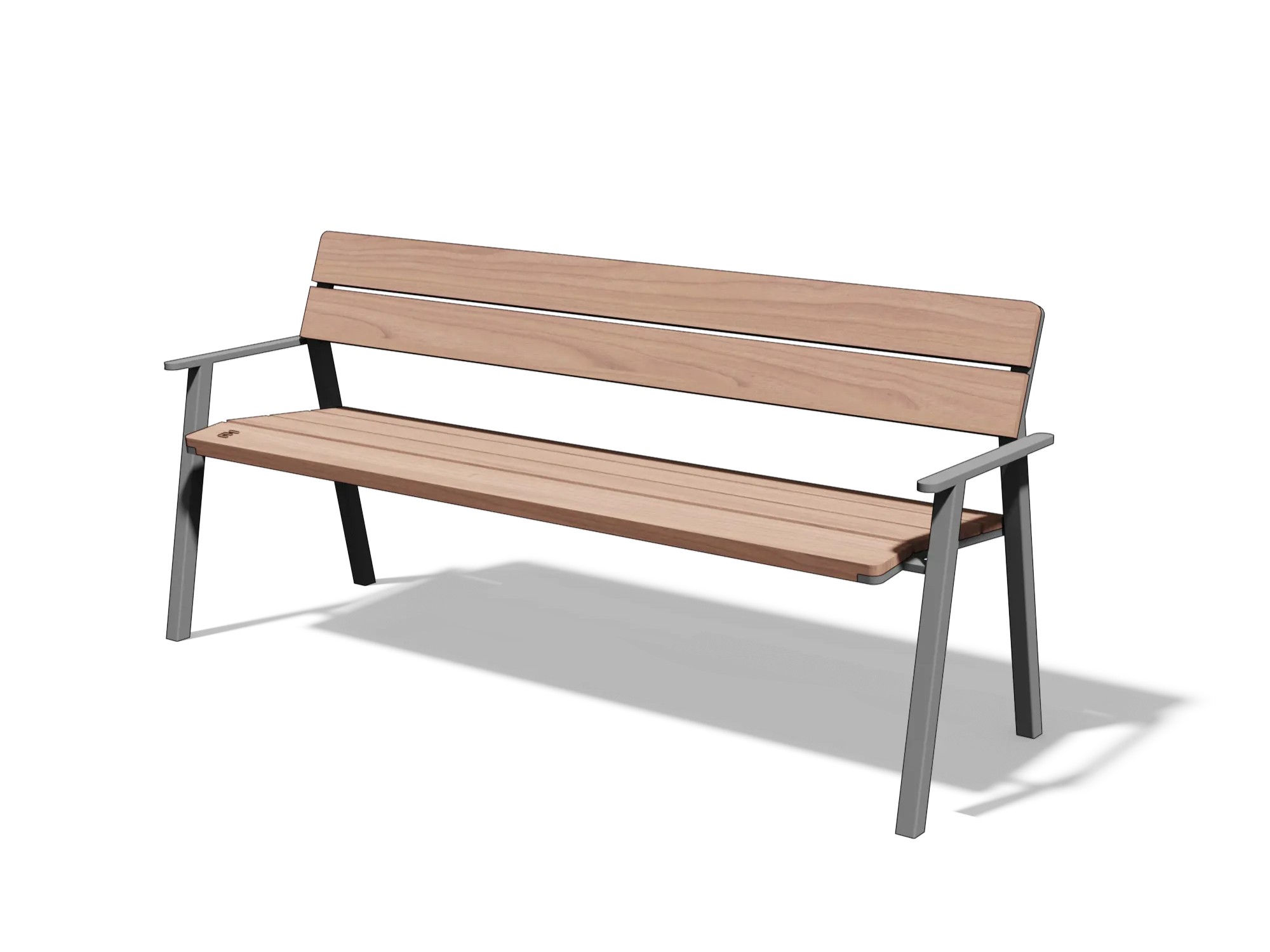 Parkbänk KÄSMU (1,8 m)
