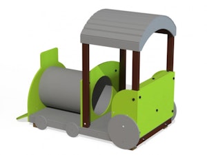 Lektåg CHOO-CHOO lok med tunnel - bild 2