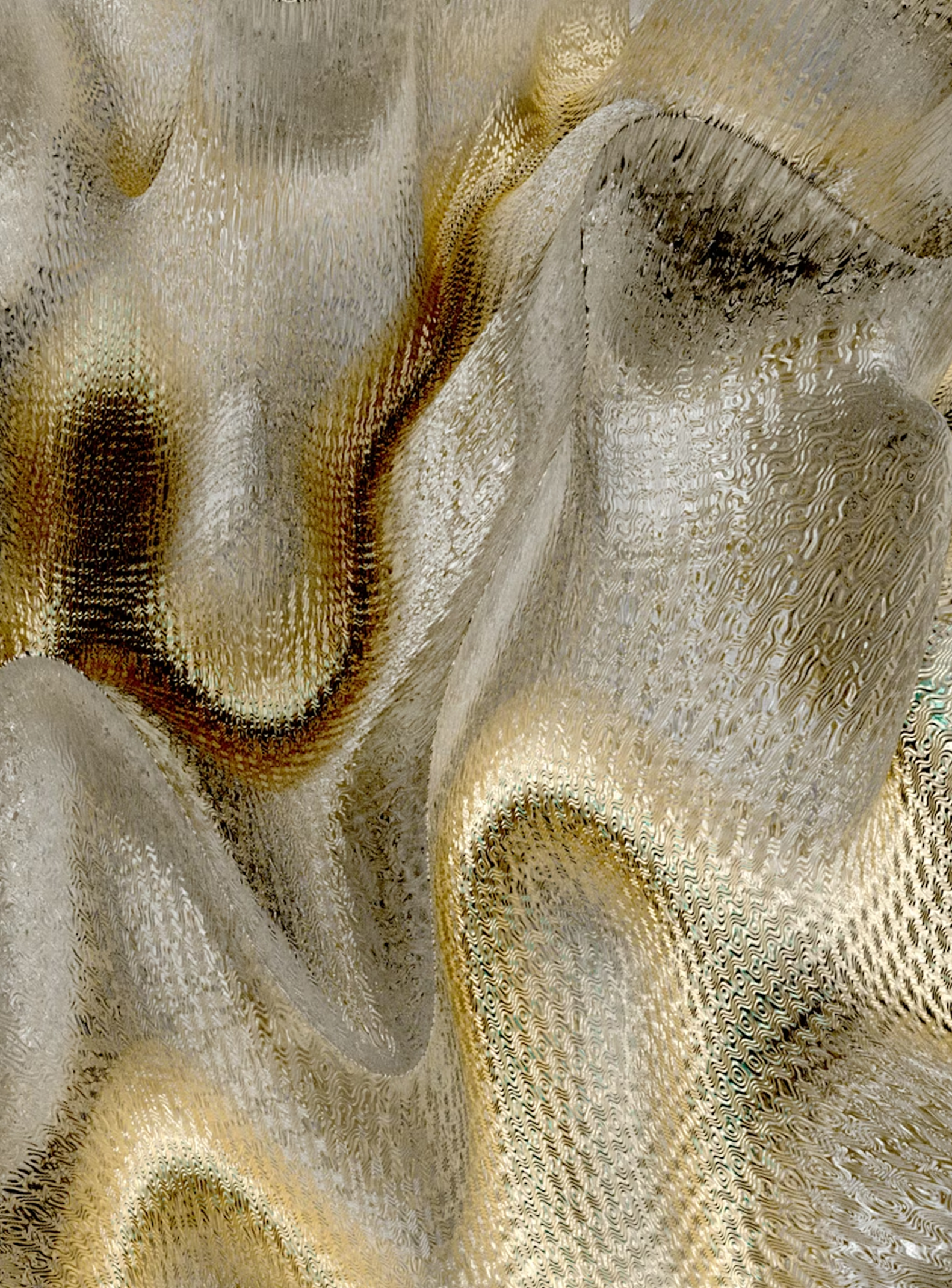 Texture dorée abstraite symbolisant l’engagement et la solidité Texture dorée abstraite symbolisant l’engagement et la solidité