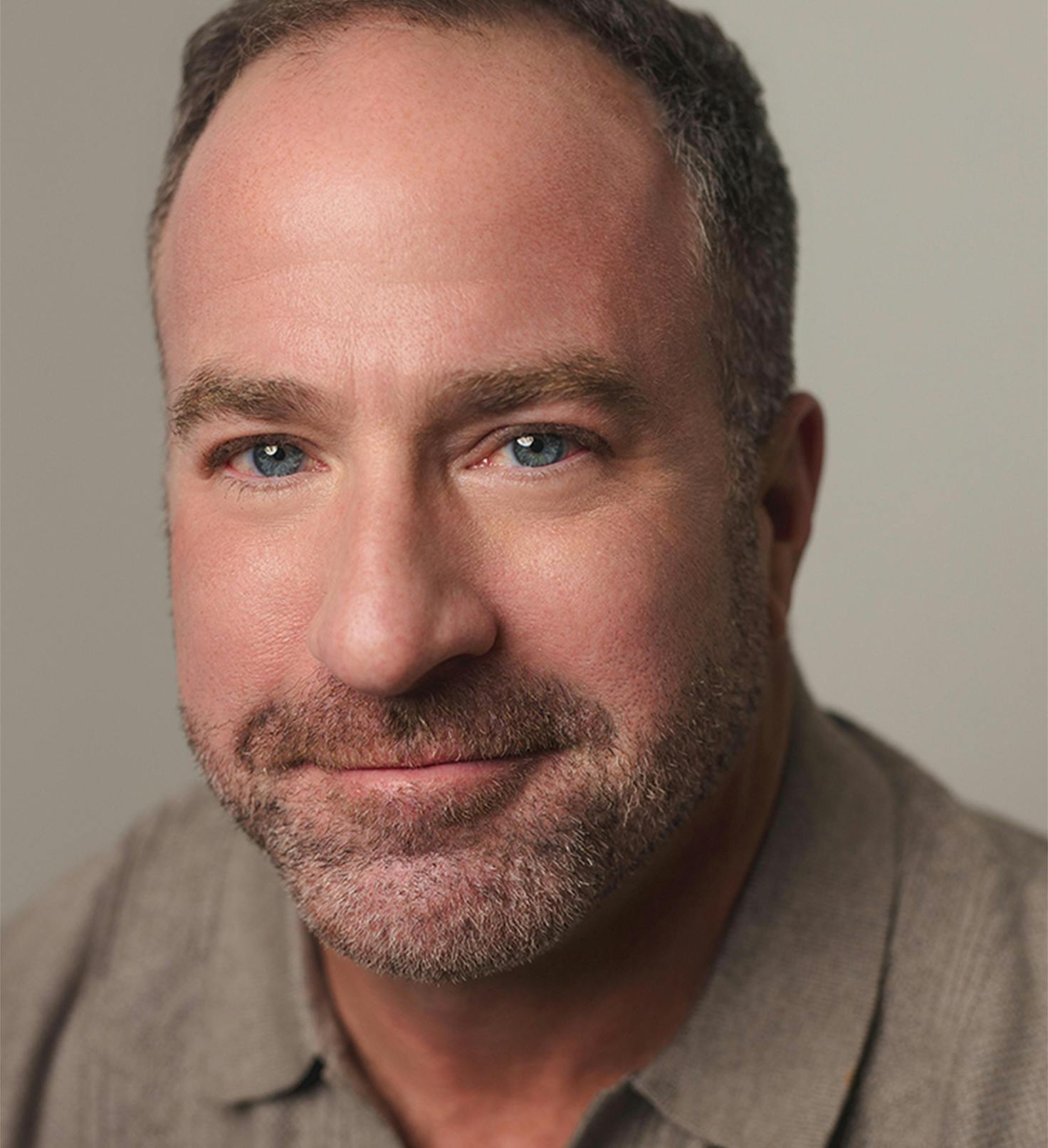Man looking at camera