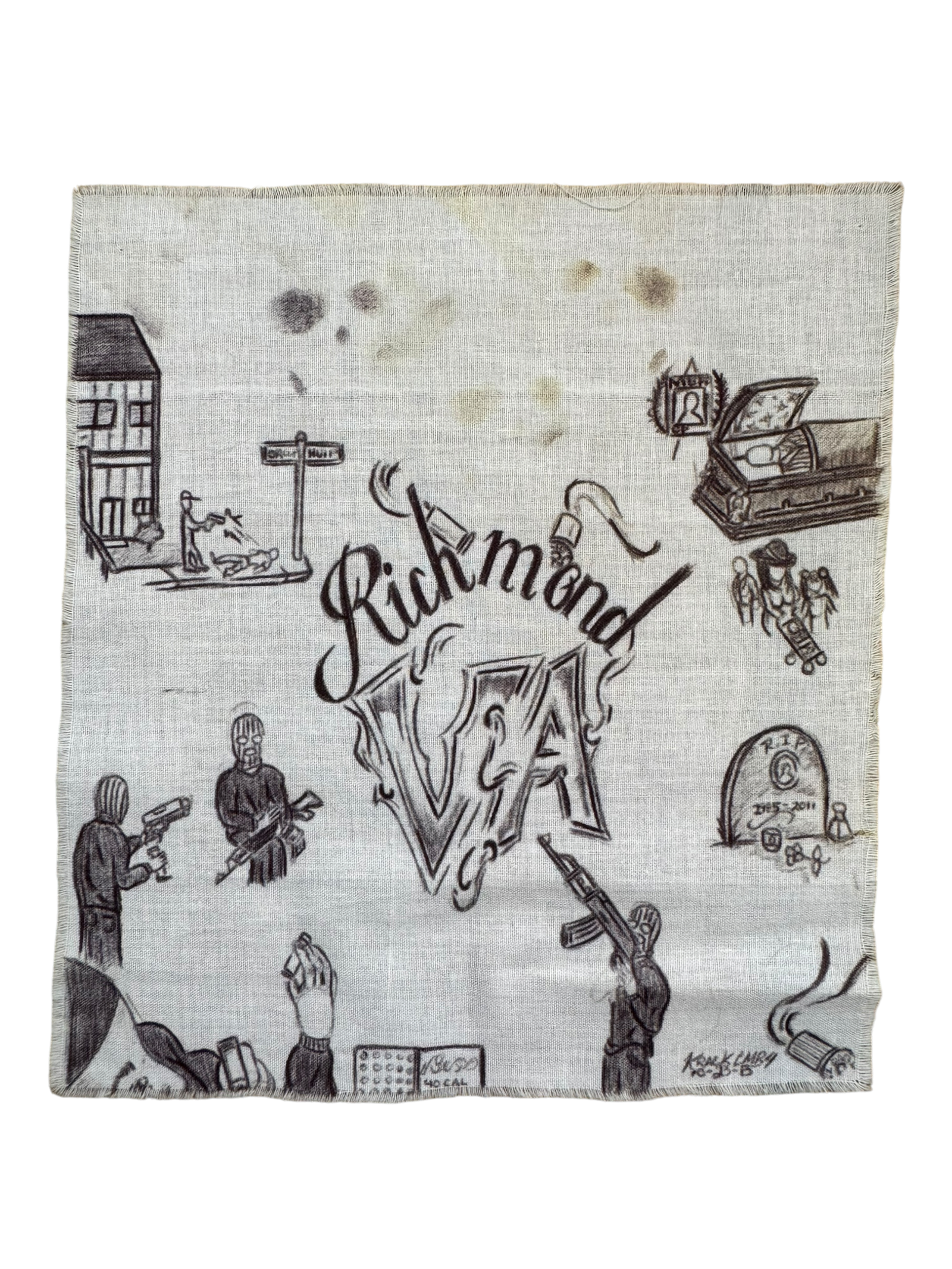 VIRGINIA AFRICAN AMERICAN GANG MEMBER PRISON PAÑO