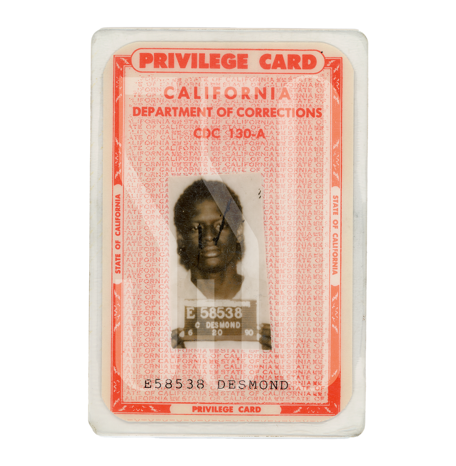 CDCR PRISON INMATE CARDS (6)