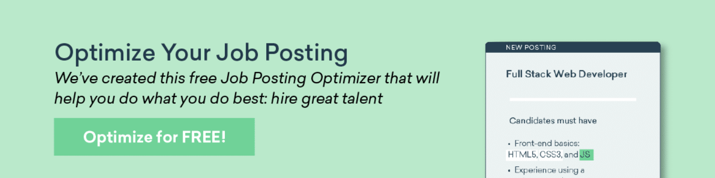 Optimize Your Job Posting