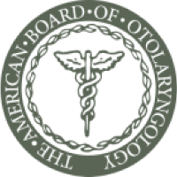 The American Board of Otolaryngology logo