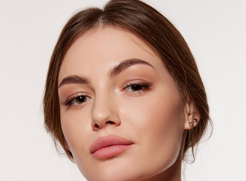 woman looking into the camera