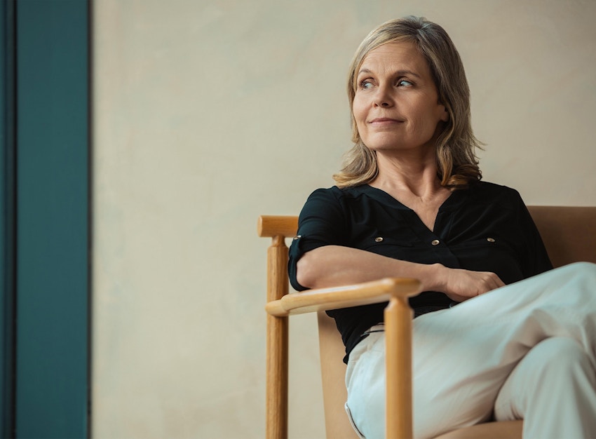 Women sitting in chair