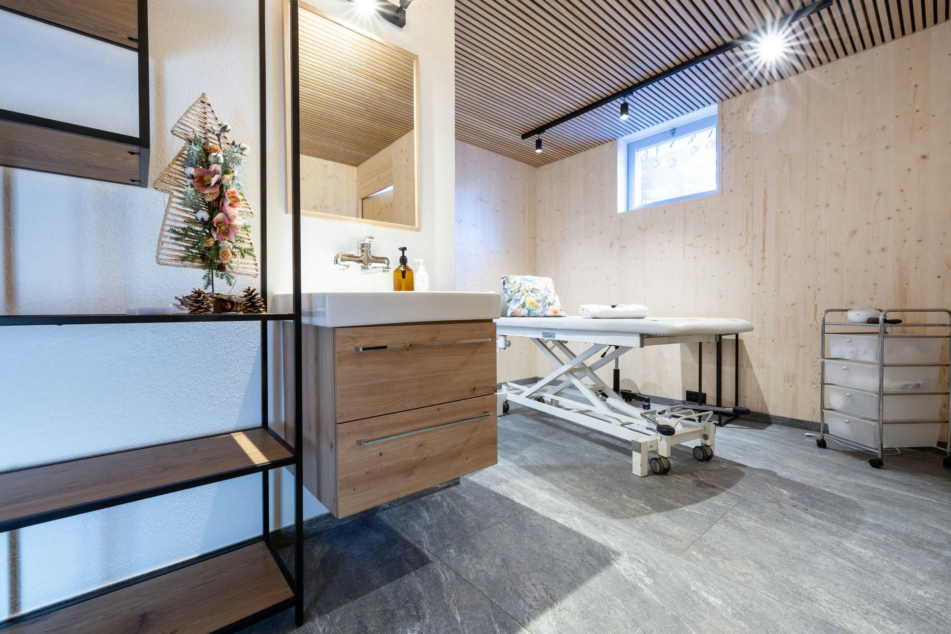 Massageraum im Camping St. Cassian