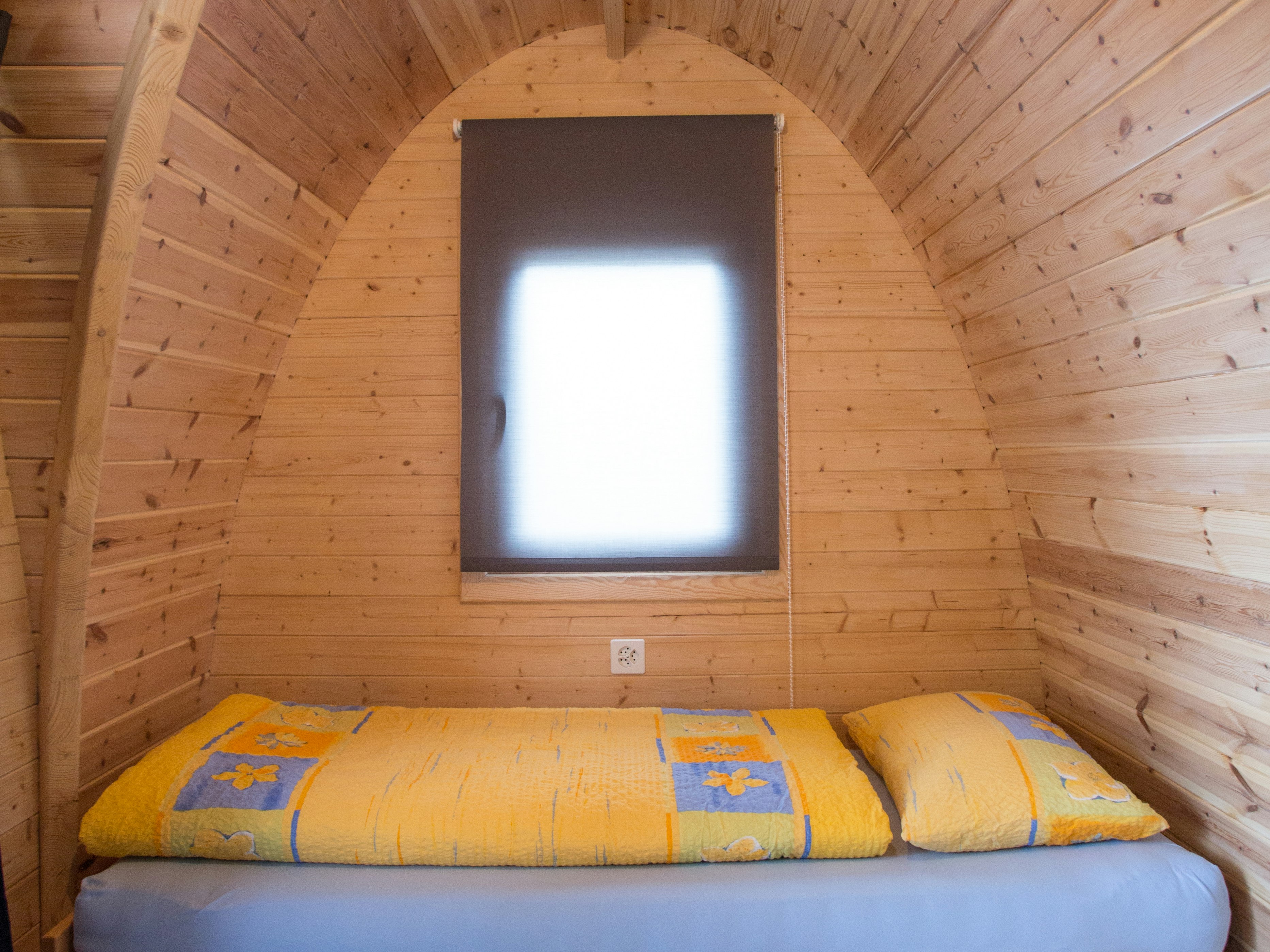 Holziglu Innenansicht Holziglu Camping St. Cassian Winter