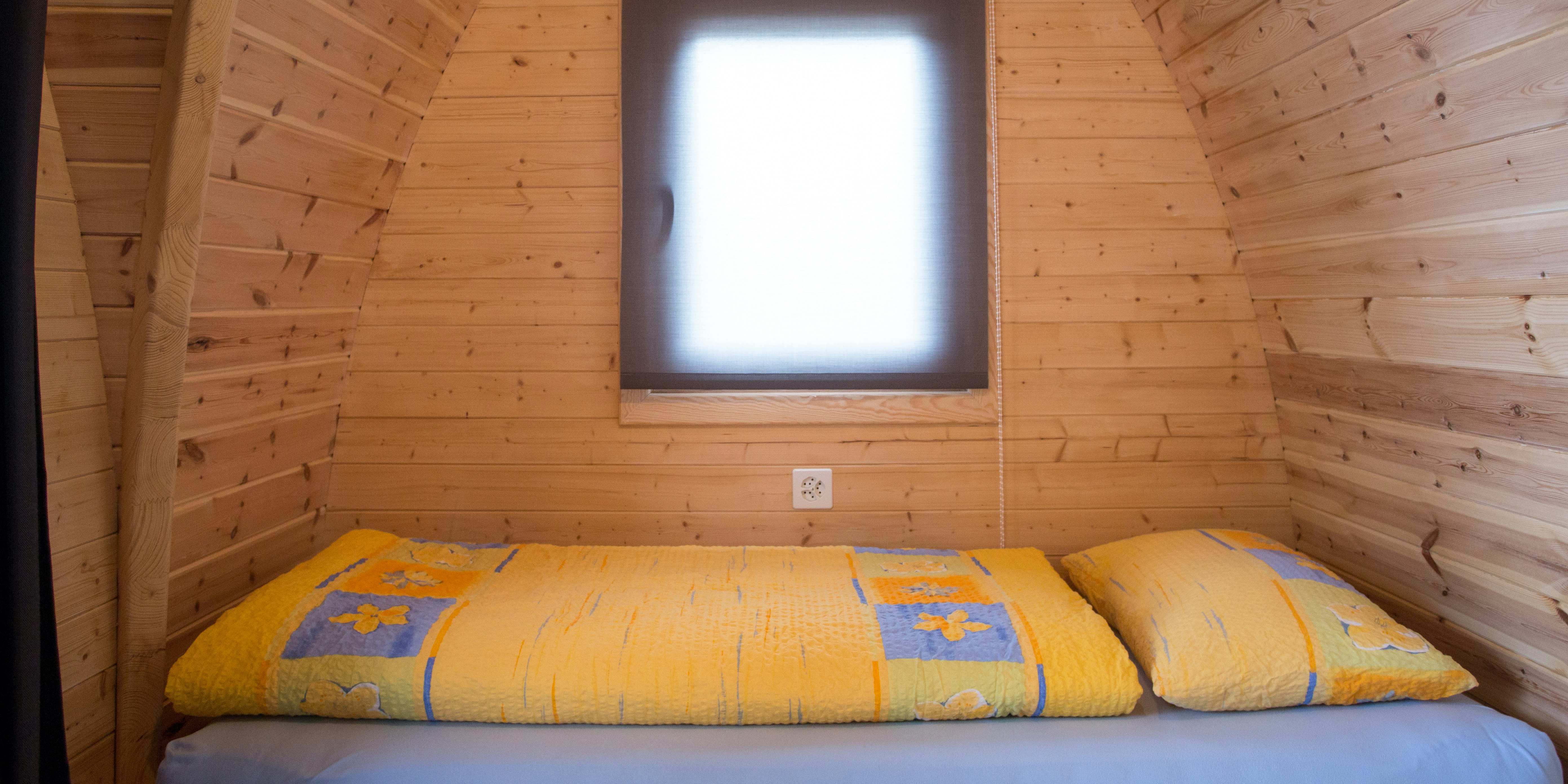 Holziglu Innenansicht Holziglu Camping St. Cassian Winter