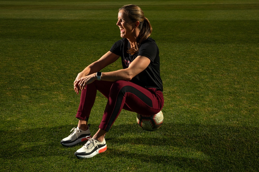 Brandi Chastain for Le Monde