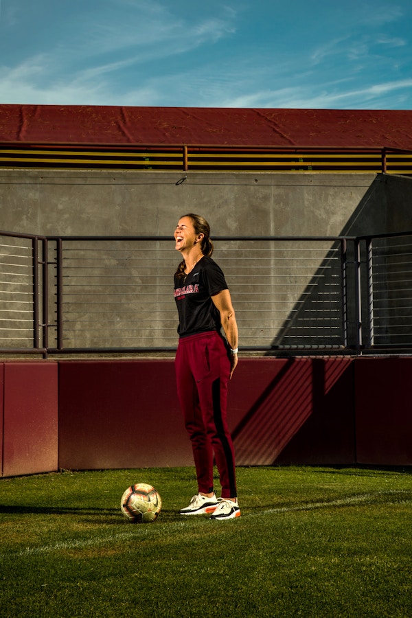 Brandi Chastain for Le Monde