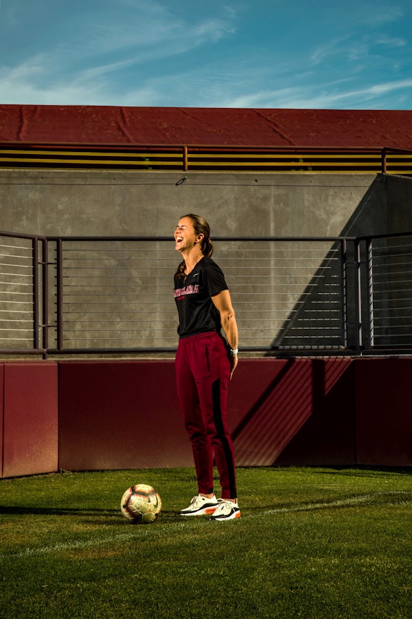 Brandi Chastain for Le Monde