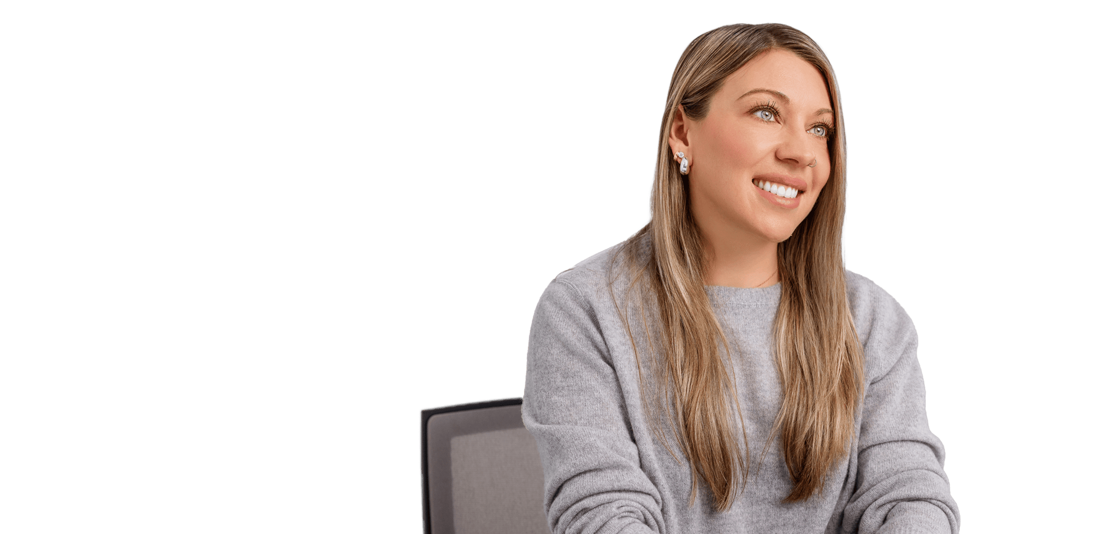 smiling woman