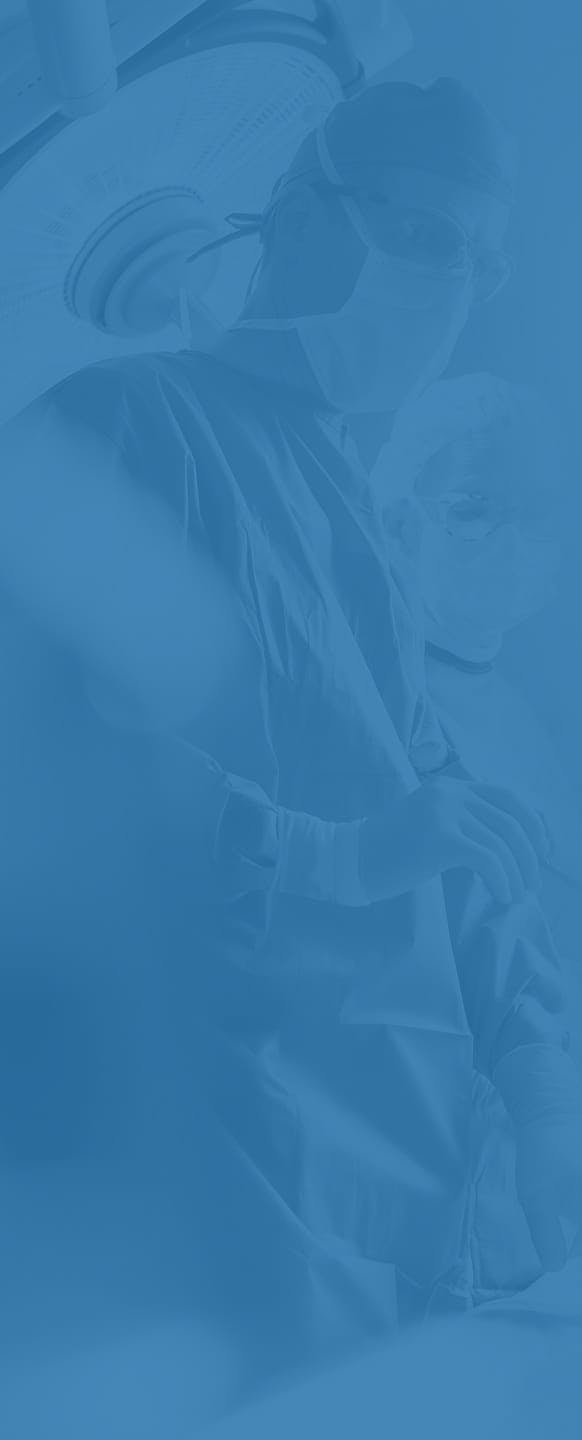 blue doctor background