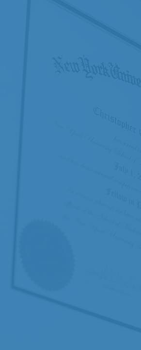 blue certificate background