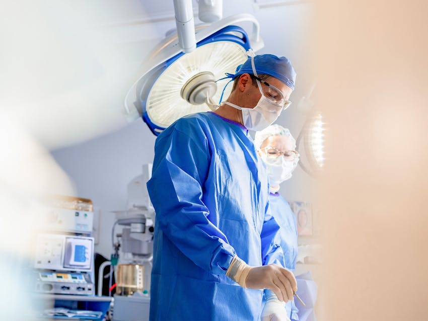 Doctor in surgery