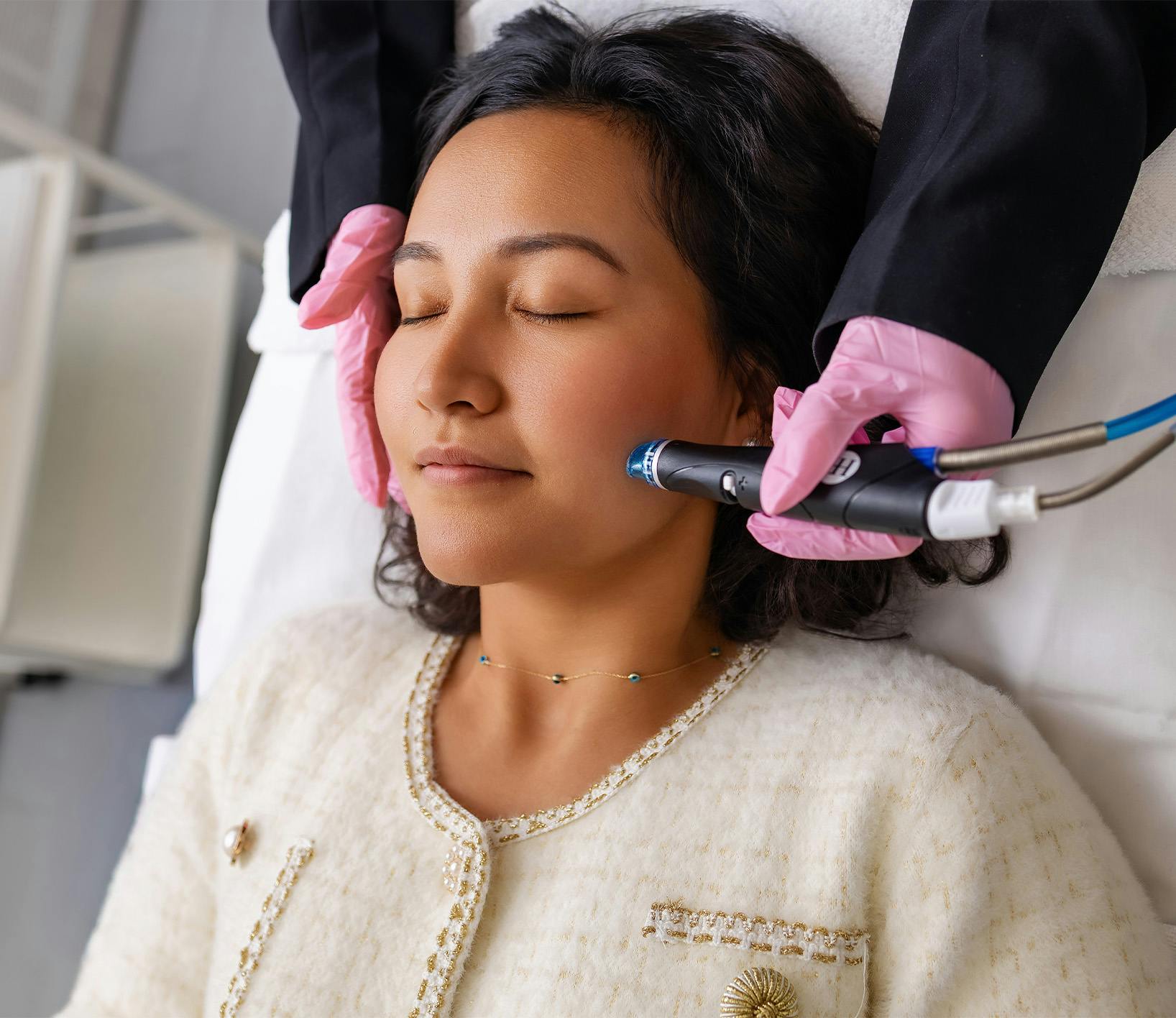 patient getting a treatment done