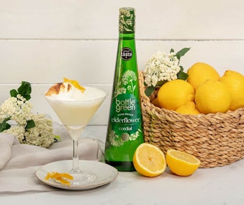 Lemon Elderflower Meringue Float