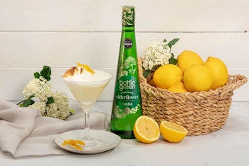 Lemon Elderflower Meringue Float