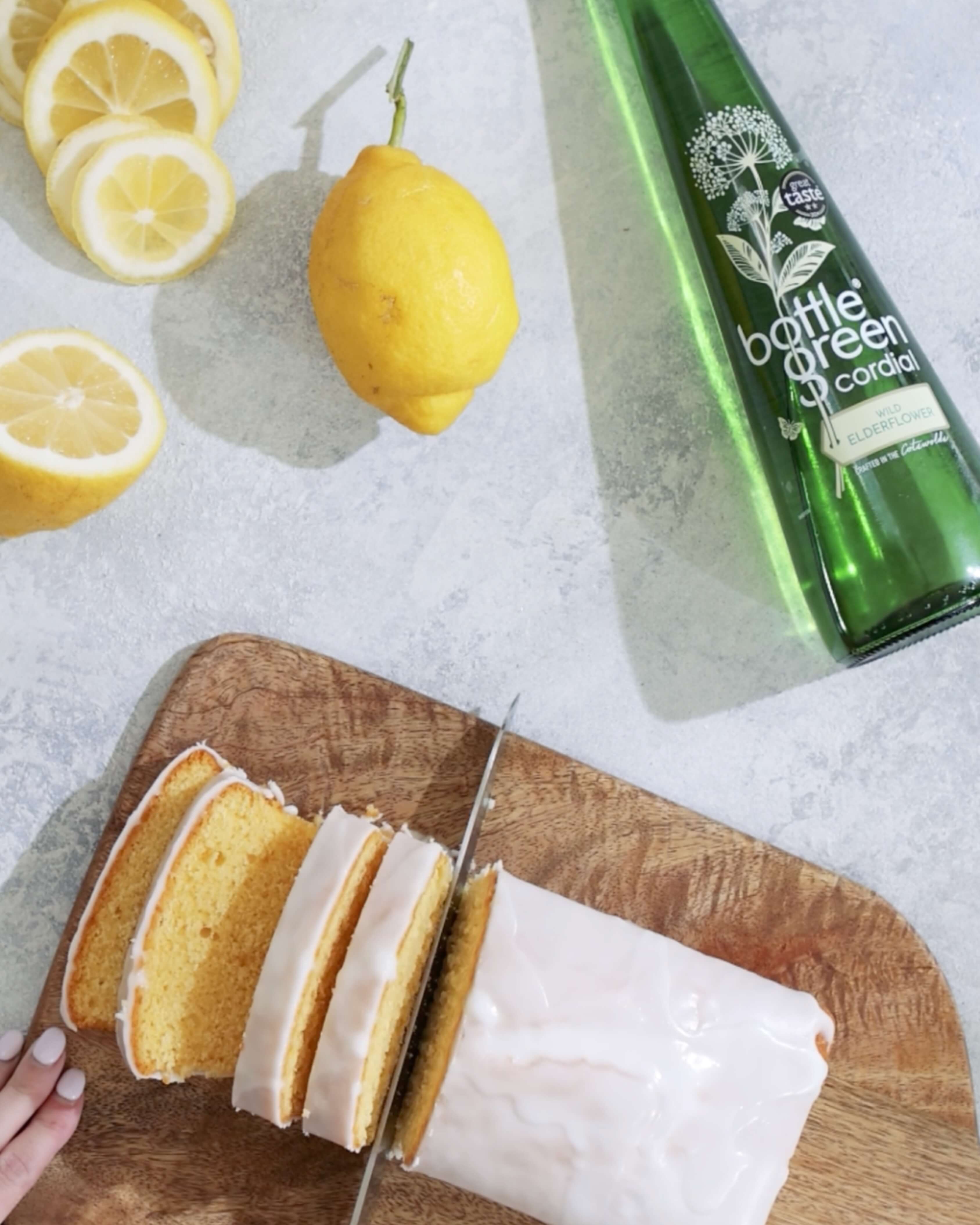 Elderflower & Lemon Cake