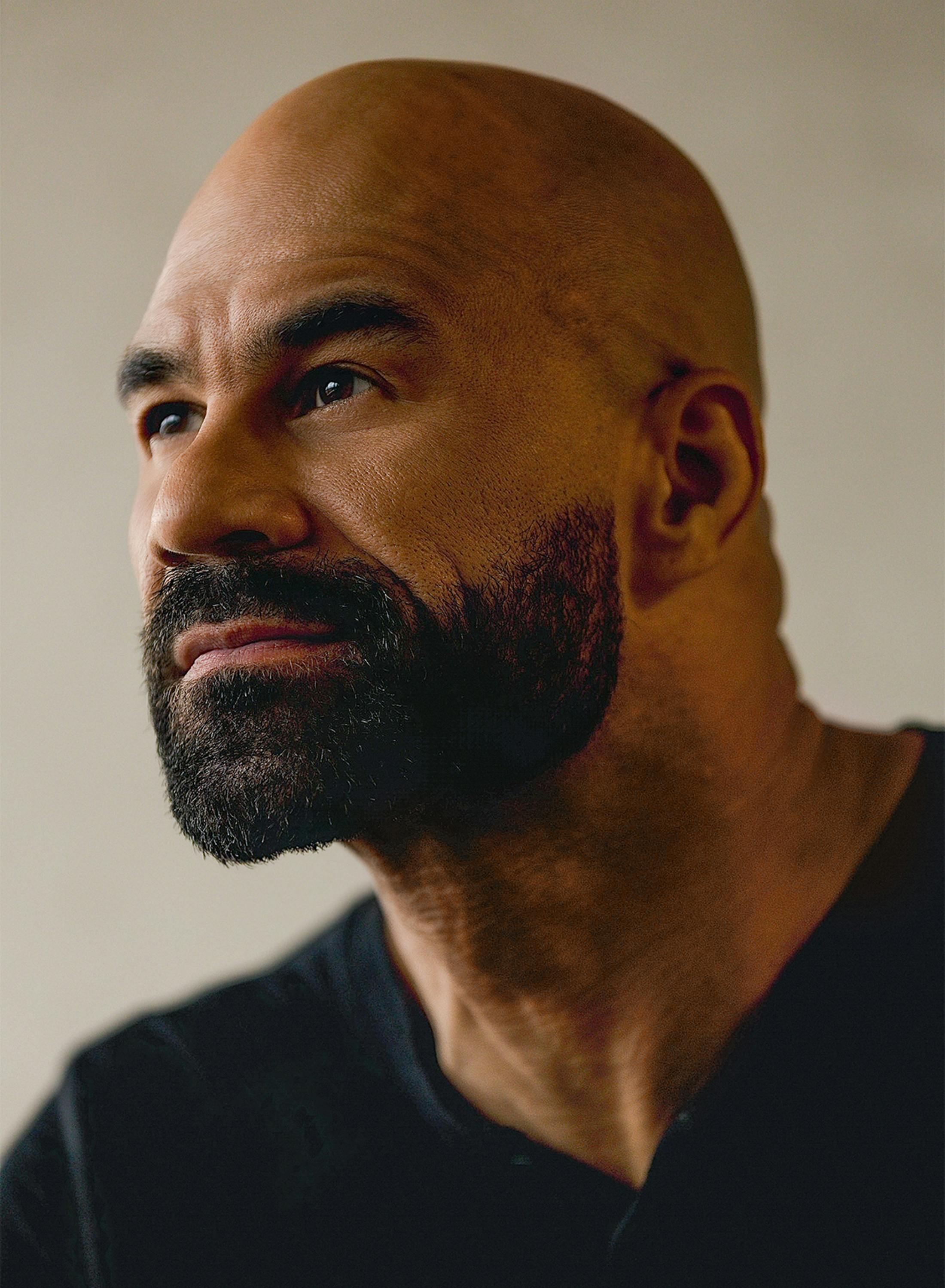 Man side profile