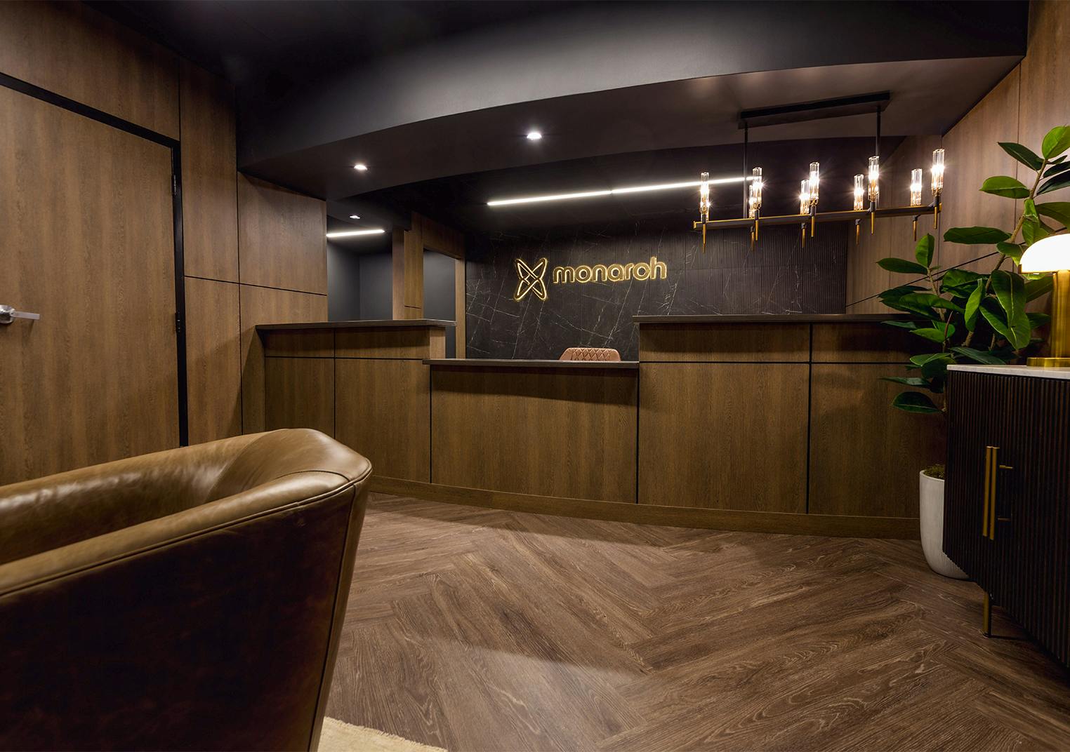 reception desk