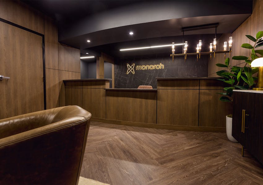 reception desk