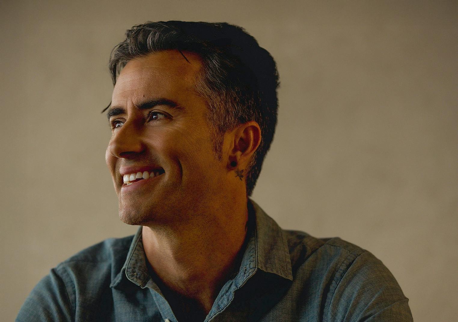 man smiling