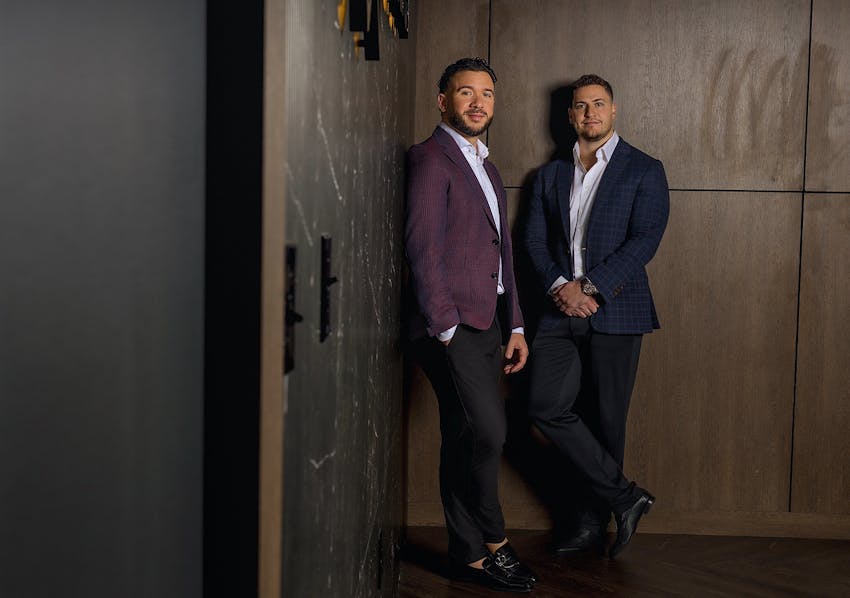 two doctors standing together