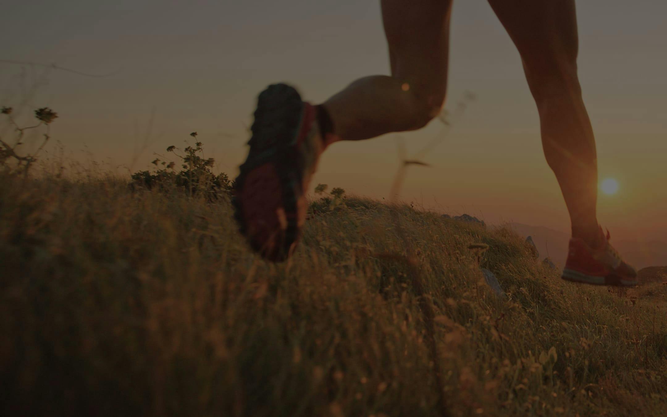 person running outside
