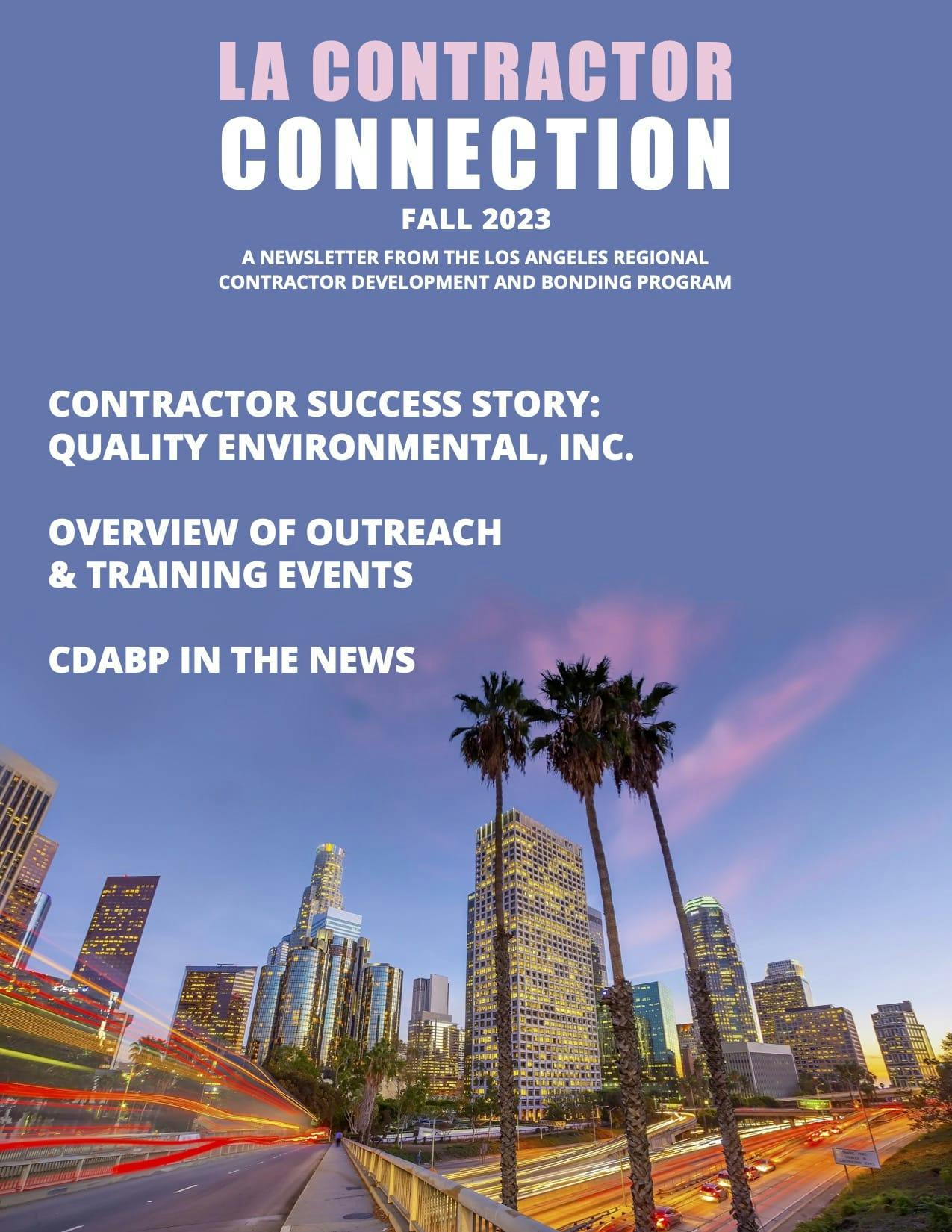 LA Contractor Connection: Contractor Success Story