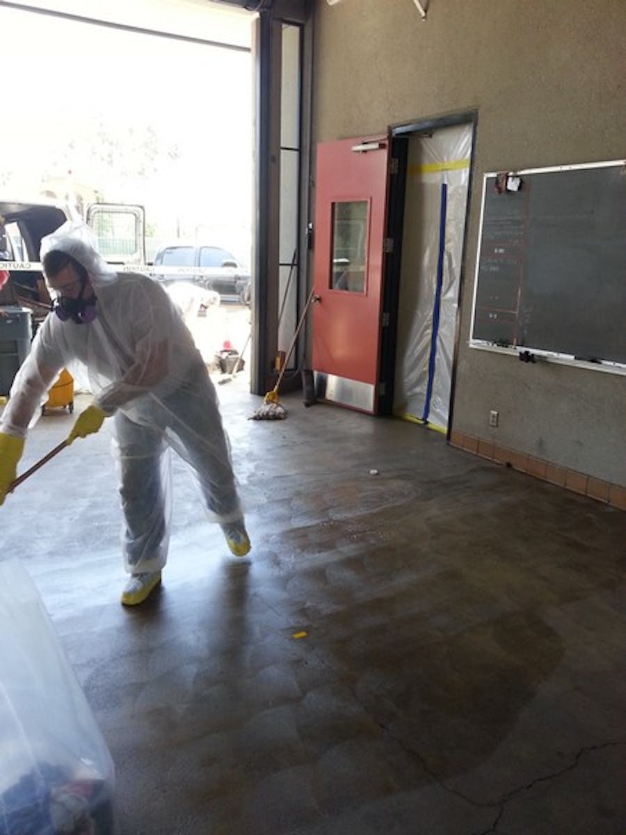 Fire Station Water Damage