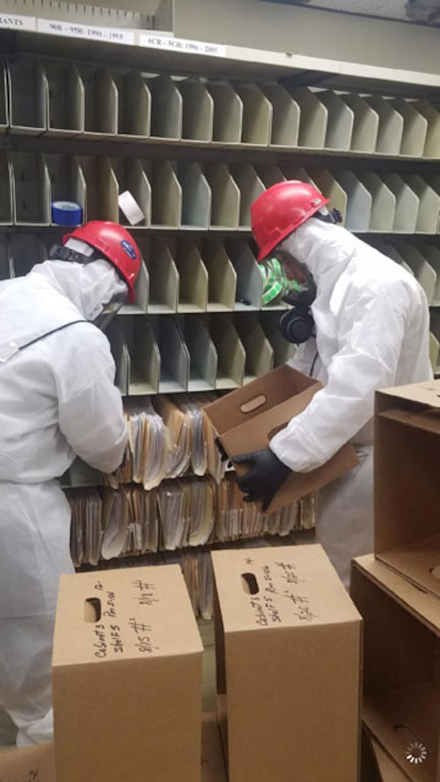 Justice Center Inventory Recovery