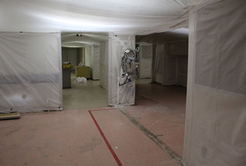 inside a room