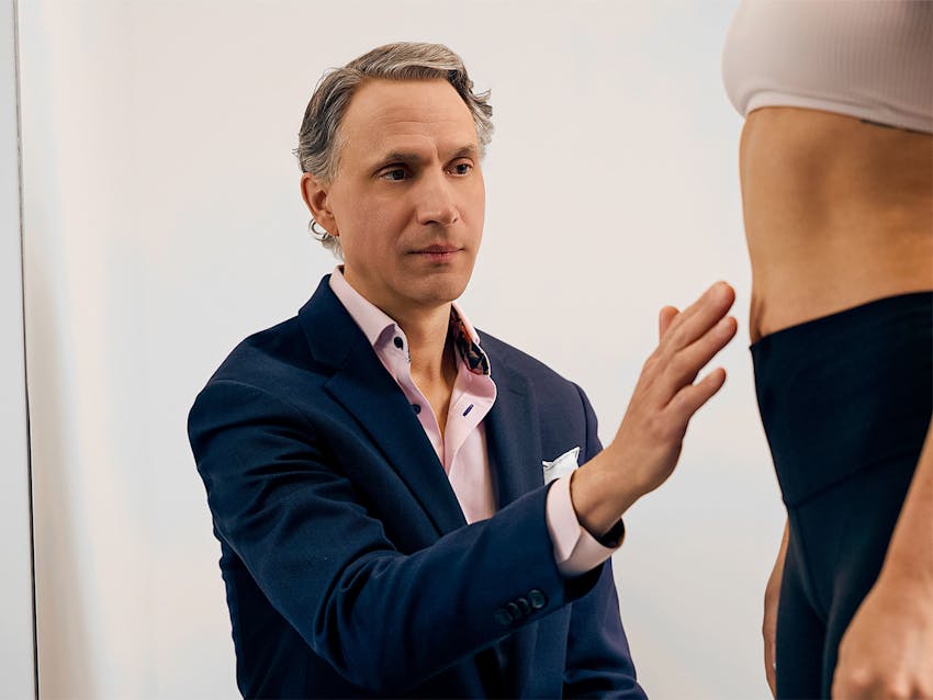 Doctor and patient during consultation