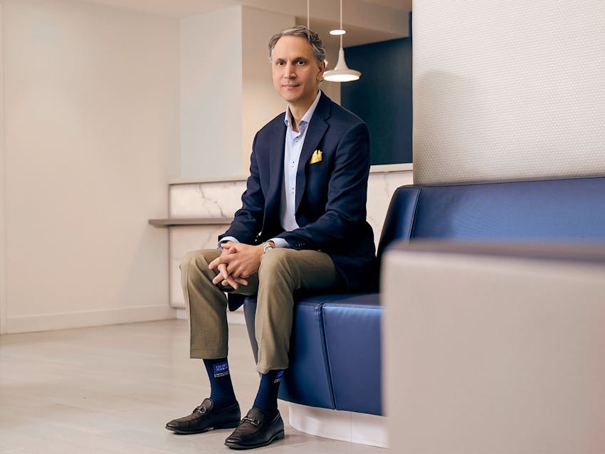 Dr. Bruno sitting