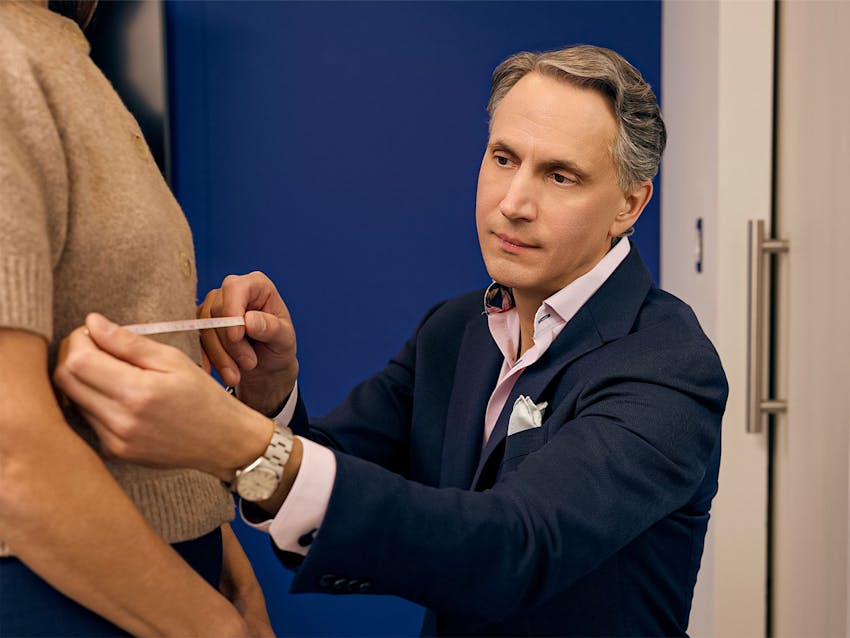 Doctor and patient during consultation