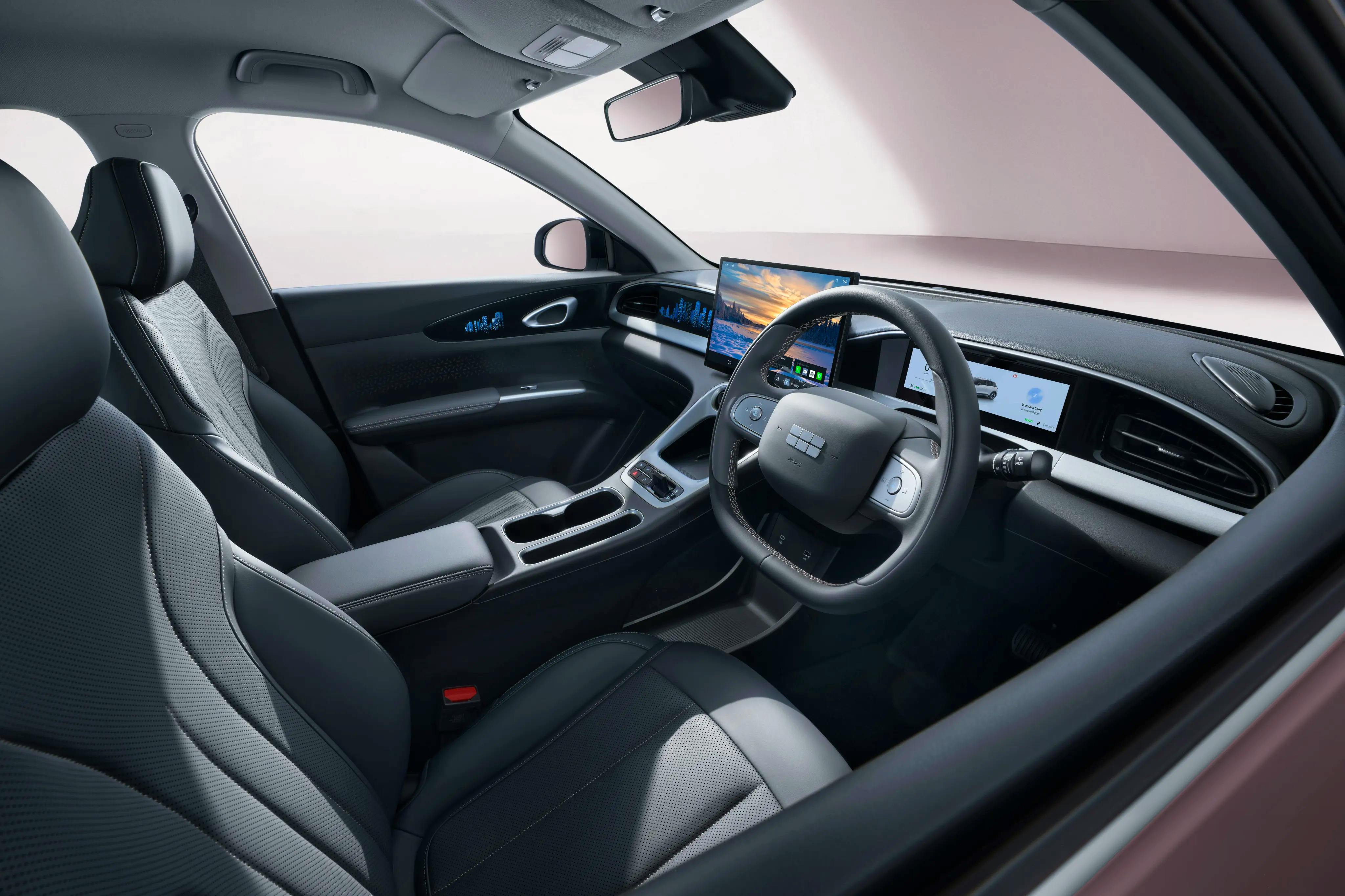 Microfiber Leather Multifunction Steering Wheel