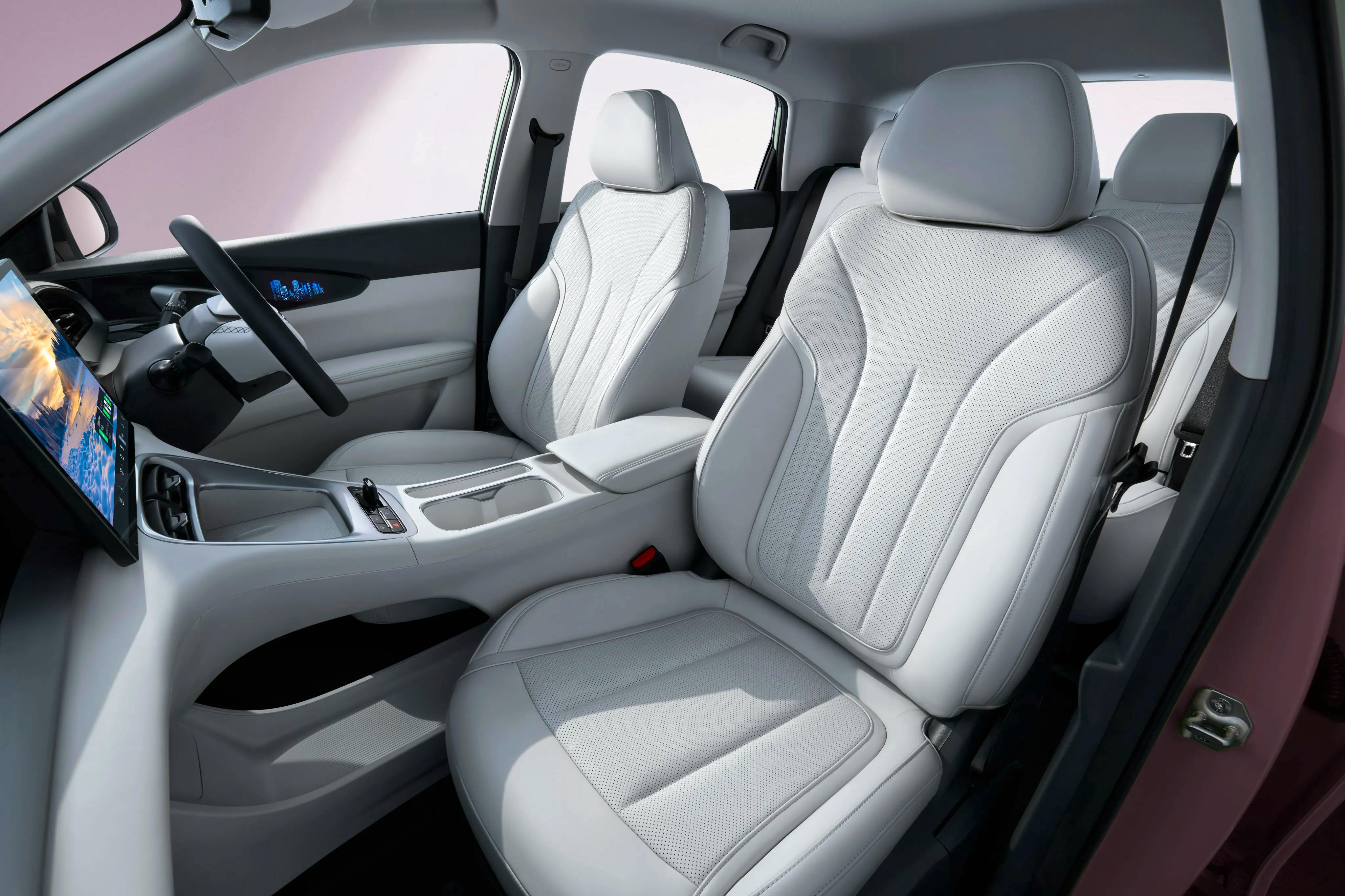 Perforated Leatherette Seats