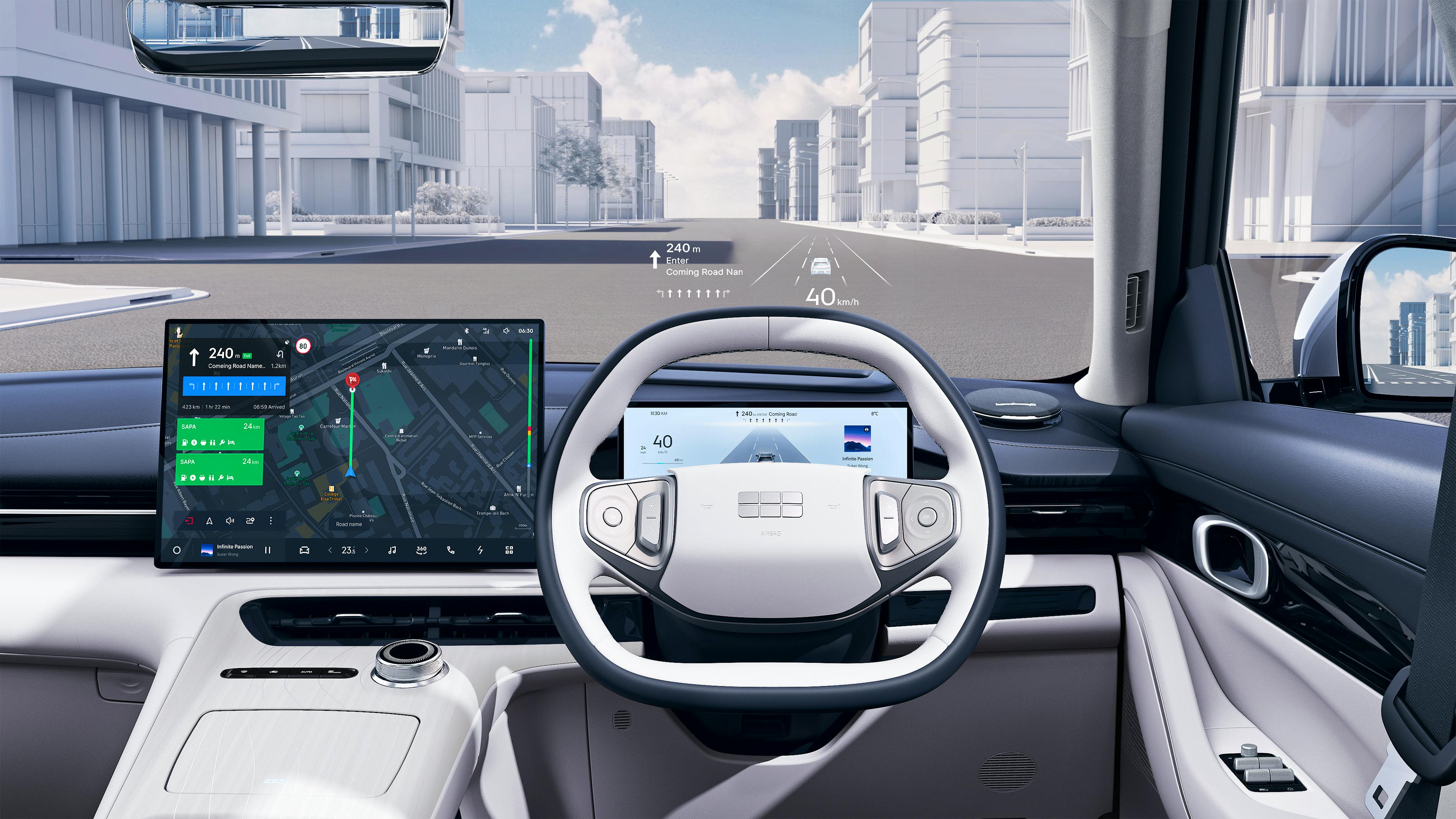 Geely EX5 13.8 Inch Colored Head-Up Display