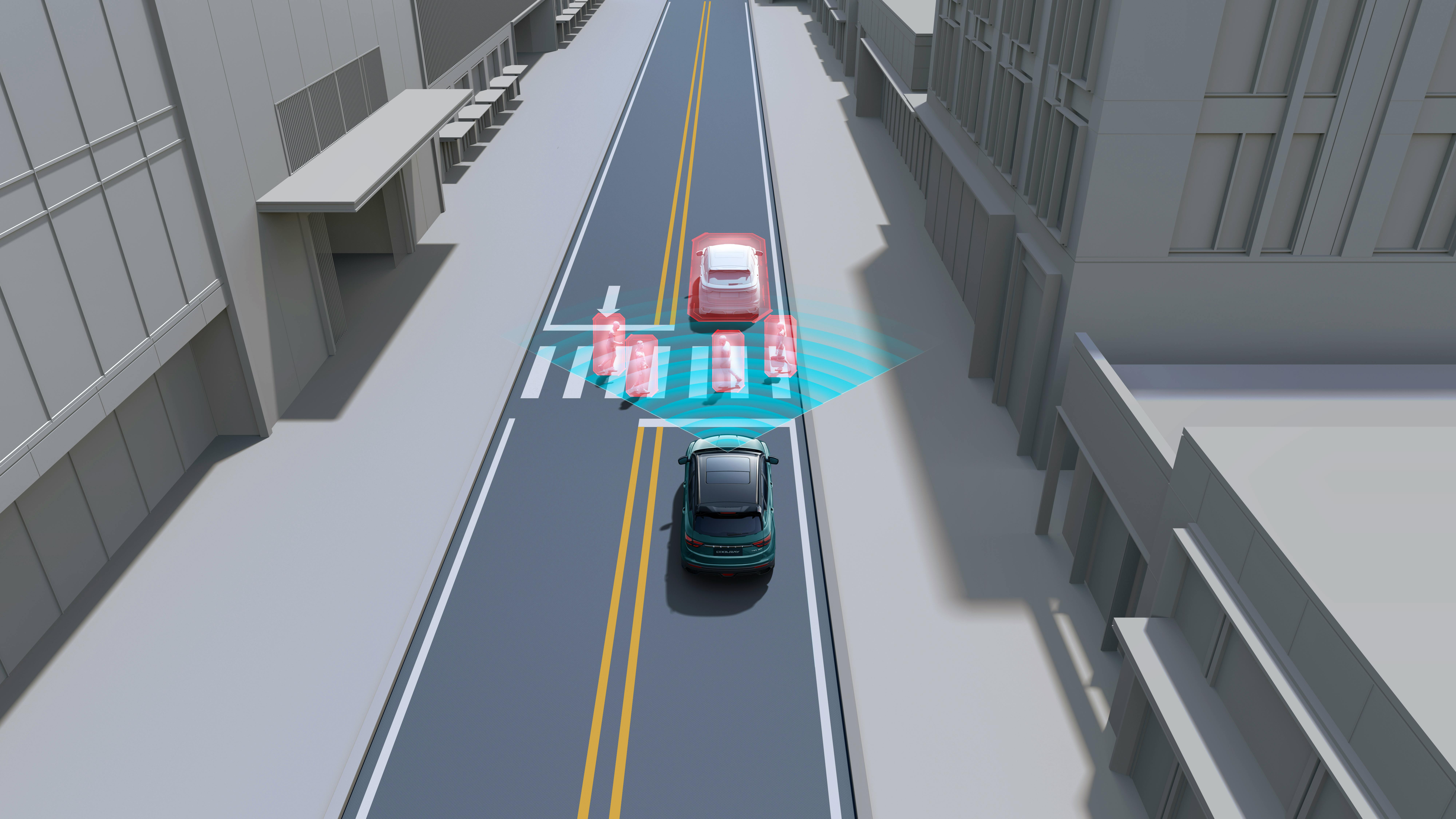 Coolray Autonomous Emergency Braking (AEB)