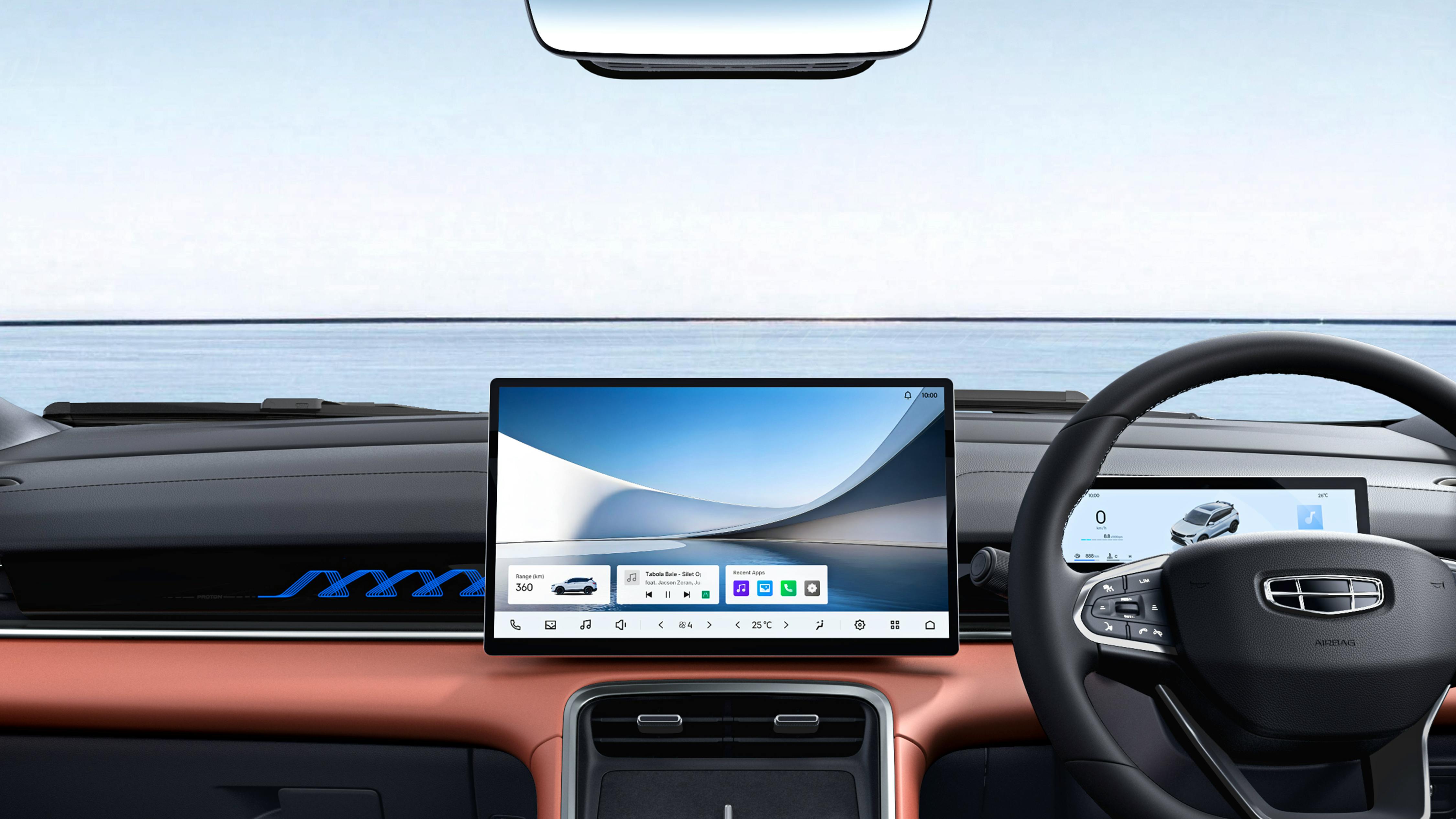 Coolray 14.6-Inch HD Central Display