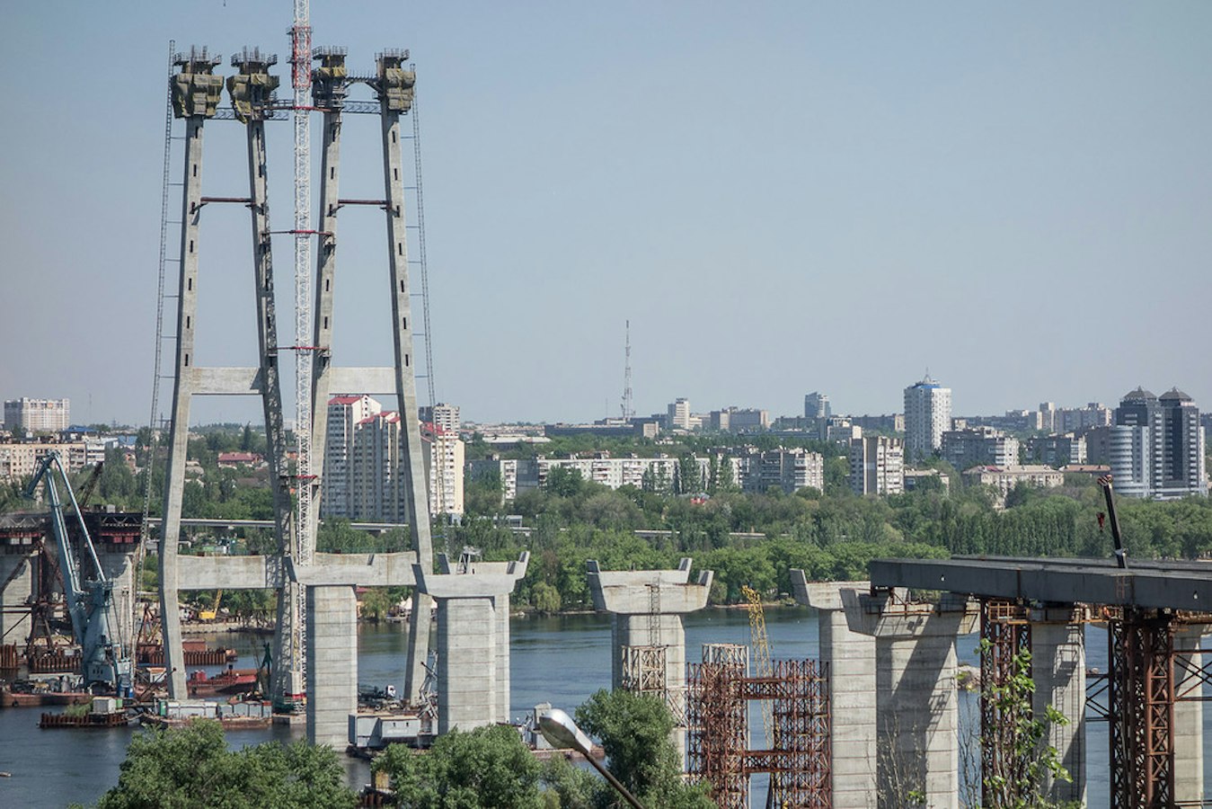 Запоріжжя: відкрито рух через Старий Дніпро