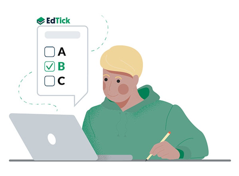 Summative assessments to measure students. EdTick