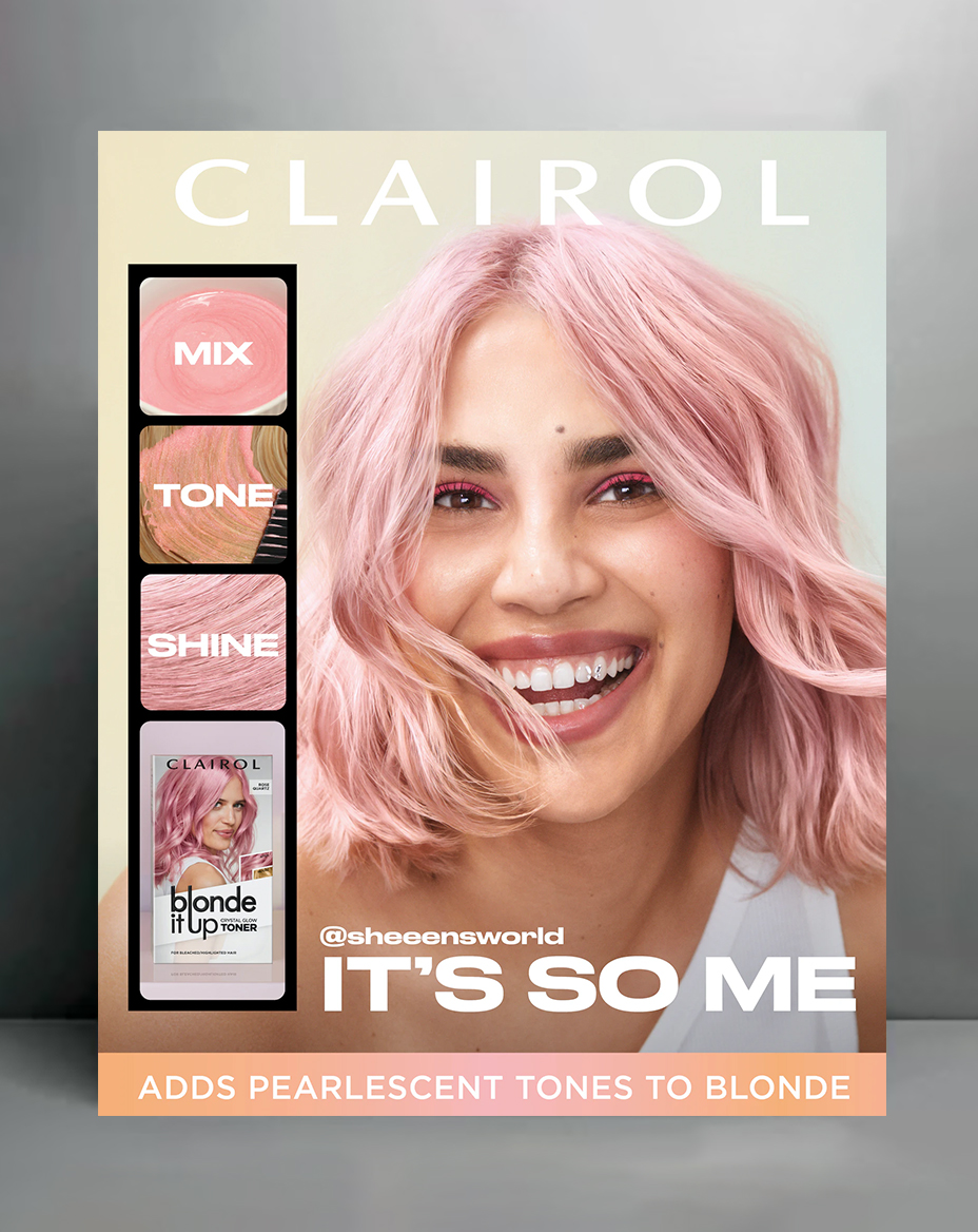 CLAIROL It's So Me Campaign - Key Visual_Sophie_Gerritsen