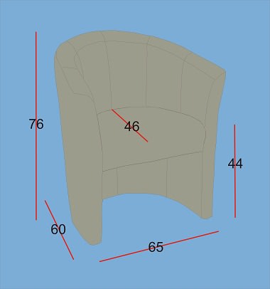 Zdjęcie 2 produktu Fotel Grześ