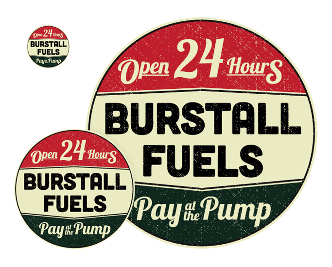 Burstall Fuels signage