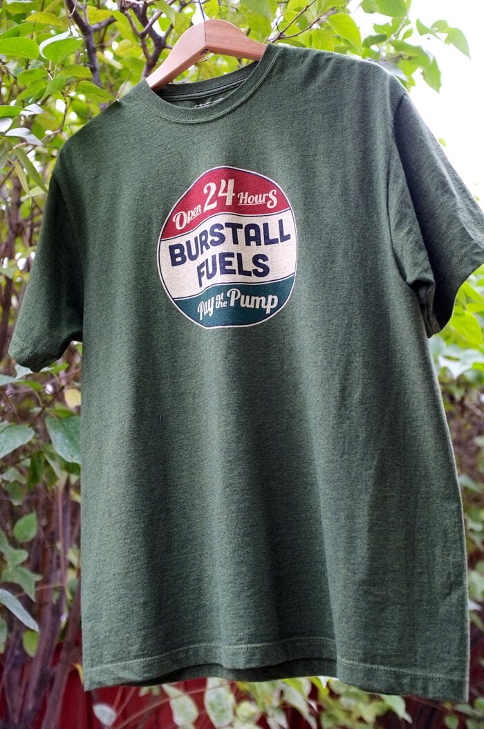 Comfortable cotton Burstall Fuels shirts