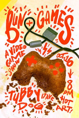 Bun and Games poster by Komboh